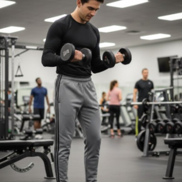 Adidas Track Pants Men’s Small | Regular Fit Tapered Leg Full Length Elastic - Picture 5 of 7